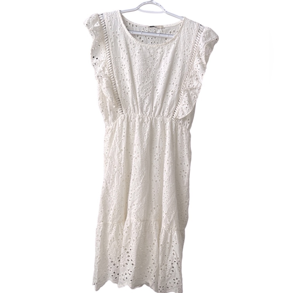 NWT LUNGO L’ARNO EYELET DRESS